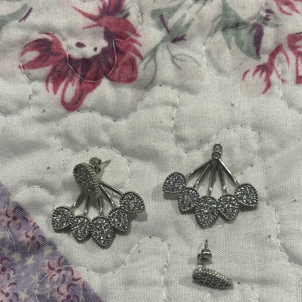 Elegant Silver Dangle Earrings